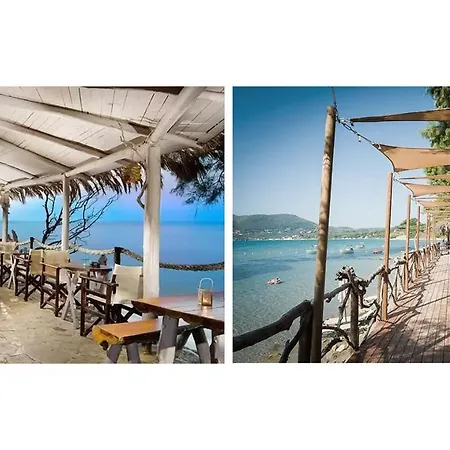 Private Studio Apartment, Unique Location - Sea View Lithakia  Exterior foto